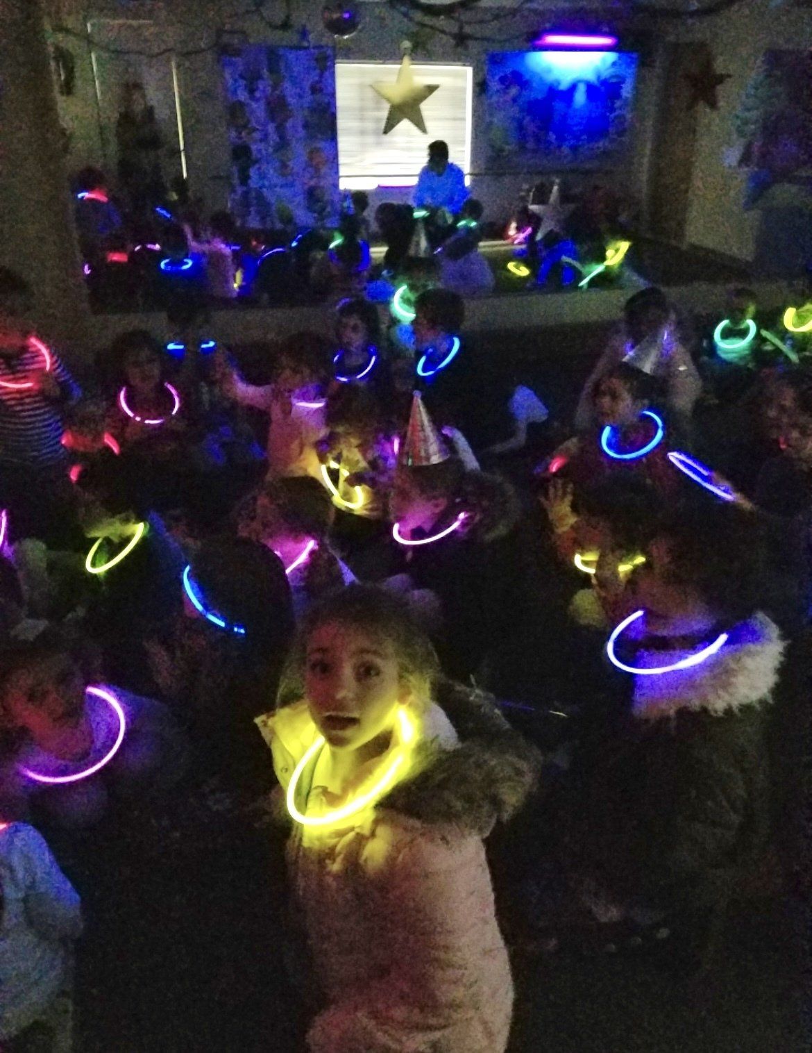 Children enjoying Kids Night Out activities
