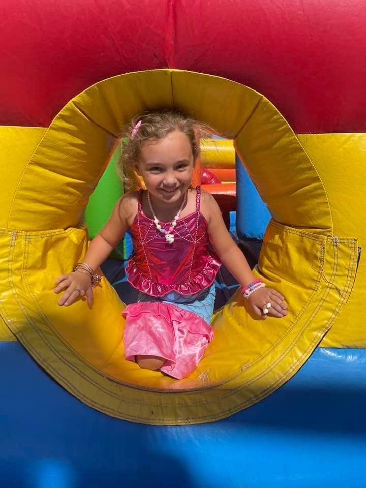 Children celebrating a birthday party